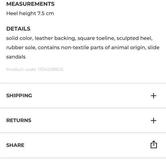 Gold and Cream Heart Heel Sandals - Picture 5 of 11